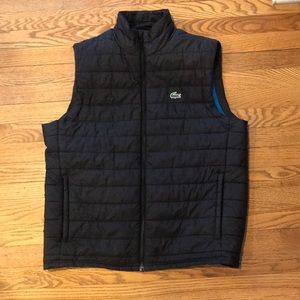 Lacoste black vest